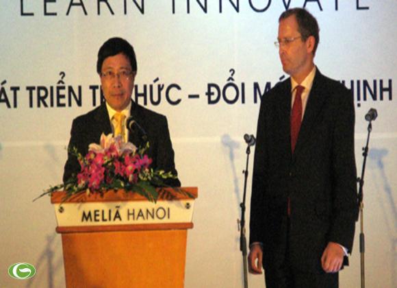 ເລີ່ມເຄື່ອນໄຫວສະເຫຼີມສະຫຼອງ 40 ປີແຫ່ງການພົວພັນຫວຽດນາມ - ອັງກິດ